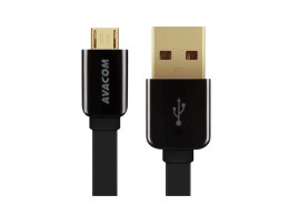Avacom USB kabel (2.0), USB A M - 0.4m, czarny