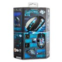 E-blue Mysz Auroza Type IM, 4000DPI, optyczna, 6kl., przewodowa USB, czarna