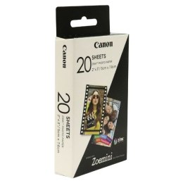 Canon ZINK Photo Paper, foto papier, bez marginesu typ połysk, Zero Ink typ biały, 5x7,6cm, 2x3