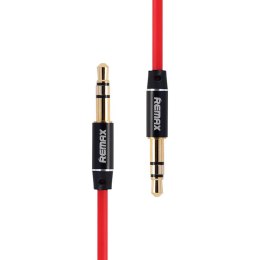 Kabel mini jack 3,5mm AUX Remax RL-L1001m (czerwony)