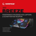 Rampage Podstawka chłodząca BREZZE 5 Fan RGB LCD