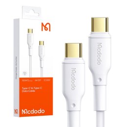 Kabel USB-C do USB-C Mcdodo CA-8350, 100W, 1,2m (biały)