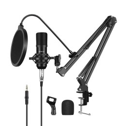Mikrofon pojemnościowy Puluz PU612B Studio Broadcast