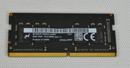 RAM SO-DIMM DDR4 8GB / PC2666 /UB/ Micron black Edition MTA8ATF1G64HZ-2G6E3