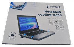 Podstawka chłodząca Gembird pod laptopa 15