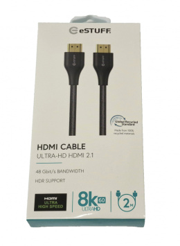 eSTUFF HDMI 2.1 Cable 8K 2 metry PREMIUM