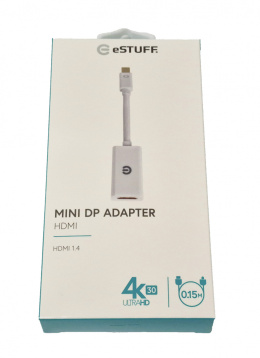 eSTUFF Mini Displayport do HDMI Adapter 0.15m