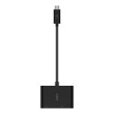 Belkin USB-C to VGA + Charge Adapter BLK (60W PD)