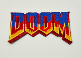 Doom gra logo naszywka termo