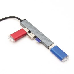 Orico Hub USB-A 5Gbps 3*USB-A, microSD, alu