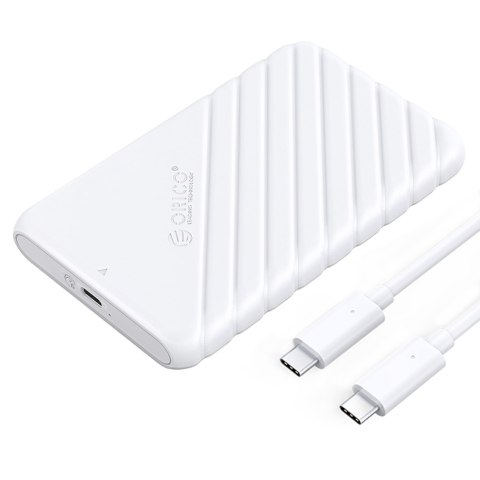 Orico Obudowa dysku 2,5" USB-C 3.1 6Gbps biała