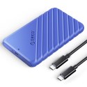 Orico Obudowa dysku 2,5" USB-C 3.1 6Gbps niebieska
