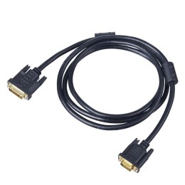 Akyga kabel z DVI do VGA ver. 24+5 pin 1.8m