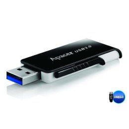 Apacer USB pendrive USB 3.0, 16GB, AH350, czarny, AP16GAH350B-1, USB A, z wysuwanym złączem