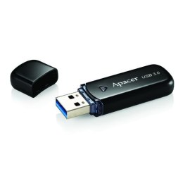 Apacer USB pendrive USB 3.0, 32GB, AH355, czarny, AP32GAH355B-1, USB A, z osłoną