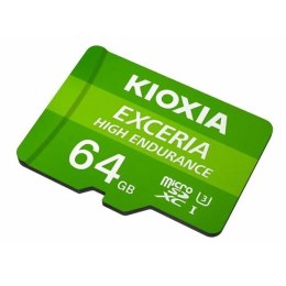 Kioxia Karta pamięci Exceria High Endurance (M303E), 64GB, microSDXC, LMHE1G064GG2, UHS-I U3 (Class 10)
