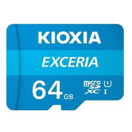 Kioxia Karta pamięci Exceria (M203), 64GB, microSDXC, LMEX1L064GG2, UHS-I U1 (Class 10)