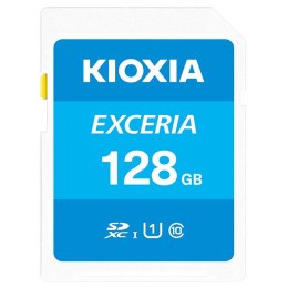 Kioxia Karta pamięci Exceria (N203), 128GB, SDXC, LNEX1L128GG4, UHS-I U1 (Class 10)