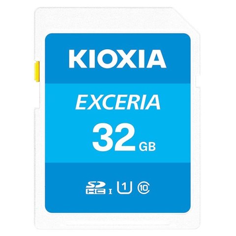 Kioxia Karta pamięci Exceria (N203), 32GB, SDHC, LNEX1L032GG4, UHS-I U1 (Class 10)