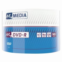 MyMedia DVD-R, 69200, 4.7GB, 16x, wrap, 50-pack, bez możliwości nadruku, 12cm, do archiwizacji danych
