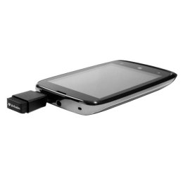 Verbatim USB pendrive USB 2.0, 16GB, Nano, Store N Go, czarny, 49821, USB A, z adapterem mikro USB