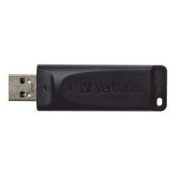 Verbatim USB pendrive USB 2.0, 32GB, Slider, czarny, 98697, USB A, z wysuwanym złączem