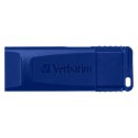 Verbatim USB pendrive USB 2.0, 32GB, Slider, niebieski, czerwony, 49327, USB A, usb z wysuwanym złączem. 2 szt