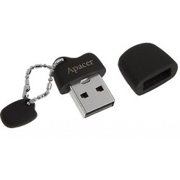 Apacer USB pendrive USB 2.0, 64GB, AH118, czarny, AP64GAH118B-1, USB A, z osłoną