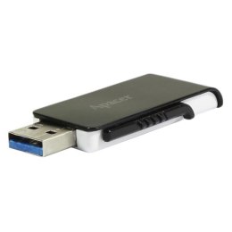 Apacer USB pendrive USB 3.0, 64GB, AH350, czarny, AP64GAH350B-1, USB A, z wysuwanym złączem
