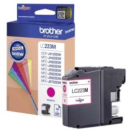 Brother oryginalny ink / tusz LC-223M, magenta, 600s, Brother MFC-J4420DW, MFC-J4620DW