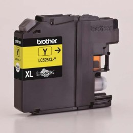Brother oryginalny ink / tusz LC-525XLY, yellow, 1300s, Brother DCP J100, DCP J105, MFCJ200