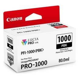 Canon oryginalny ink / tusz 0546C001, photo black, 2205s, 80ml, PFI-1000PBK, Canon imagePROGRAF PRO-1000