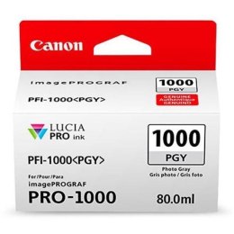 Canon oryginalny ink / tusz 0553C001, photo grey, 3165s, 80ml, PFI-1000PGY, Canon imagePROGRAF PRO-1000