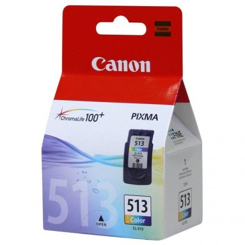 Canon oryginalny ink / tusz CL513, color, 350s, 13ml, 2971B001, Canon MP240, MP258, MP260
