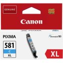 Canon oryginalny ink / tusz CLI-581C XL, cyan, 8,3ml, 2049C001, very high capacity, Canon PIXMA TR7550,TR8550,TS6150,TS6151,TS81