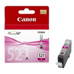 Canon oryginalny ink / tusz CLI521M, magenta, 470s, 9ml, 2935B001, Canon iP3600, iP4600, MP620, MP630, MP980