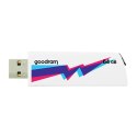 Goodram USB pendrive USB 2.0, 64GB, UCL2, biały, UCL2-0640W0R11, USB A, z wysuwanym złączem