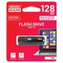 Goodram USB pendrive USB 3.0, 128GB, UMM3, czarny, UMM3-1280K0R11, USB A, z osłoną
