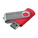 Goodram USB pendrive USB 3.0, 128GB, UTS3, czerwony, UTS3-1280R0R11, USB A, z obrotową osłoną