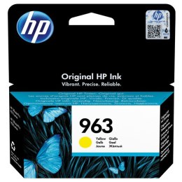 HP oryginalny ink / tusz 3JA25AE, HP 963, yellow, 700s, 10.77ml, HP Officejet Pro 9010, 9012, 9014, 9015, 9016, 9019/P
