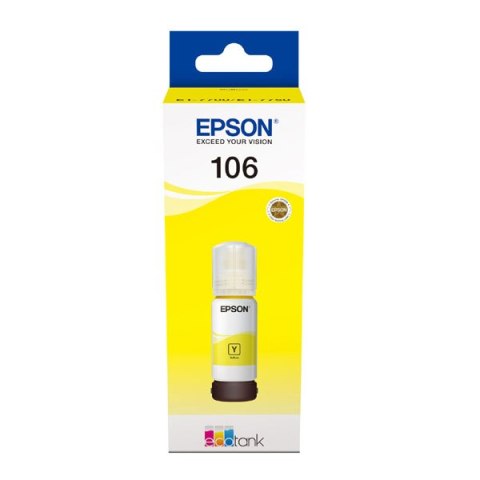 Epson oryginalny ink / tusz C13T00R440, 106, yellow, 70ml, Epson EcoTank ET-7700, ET-7750, Express Premium ET-7750