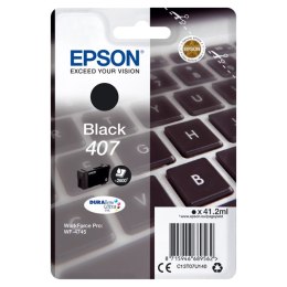 Epson oryginalny ink / tusz C13T07U140, 407XL, black, 2600s, 41.2ml, Epson WF-4745