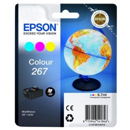 Epson oryginalny ink / tusz C13T26704010, 267, color, 6,7ml, Epson WF-100W