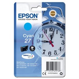 Epson oryginalny ink / tusz C13T27024012, 27, cyan, 3,6ml, Epson WF-3620, 3640, 7110, 7610, 7620