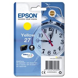 Epson oryginalny ink / tusz C13T27044012, 27, yellow, 3,6ml, Epson WF-3620, 3640, 7110, 7610, 7620