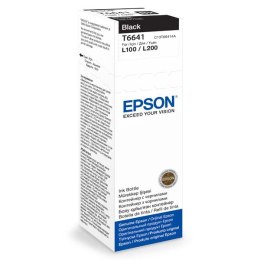 Epson oryginalny ink / tusz C13T66414A, black, 70ml, Epson L100, L200, L300