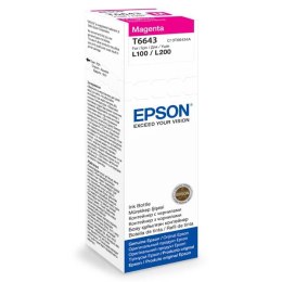 Epson oryginalny ink / tusz C13T66434A, magenta, 70ml, Epson L100, L200, L300