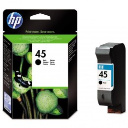 HP oryginalny ink / tusz 51645AE, HP 45, black, 930s, 42ml, HP DeskJet 850, 970Cxi, 1100, 1200, 1600, 6122, 6127