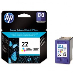 HP oryginalny ink / tusz C9352AE, HP 22, color, 138s, 5ml, HP PSC-1410, DeskJet F380, D2300, OJ-4300, 5600