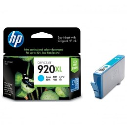 HP oryginalny ink / tusz CD972AE, HP 920XL, cyan, 700s, HP Officejet